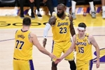 👀近10场詹东里三人同时在场湖人正负值高达+19.2 球队9胜1负！